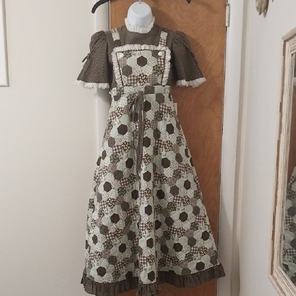 Handmade Vintage Quilt Dress
